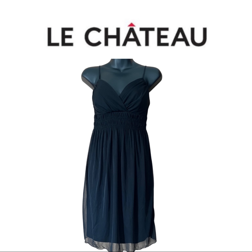 LE CHATEAU BLACK DRESS SIZE XXS